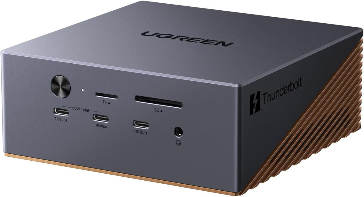 UGREEN Maxidok Thunderbolt 5 Docking Station, 8TB M.2 NVMe SSD Support