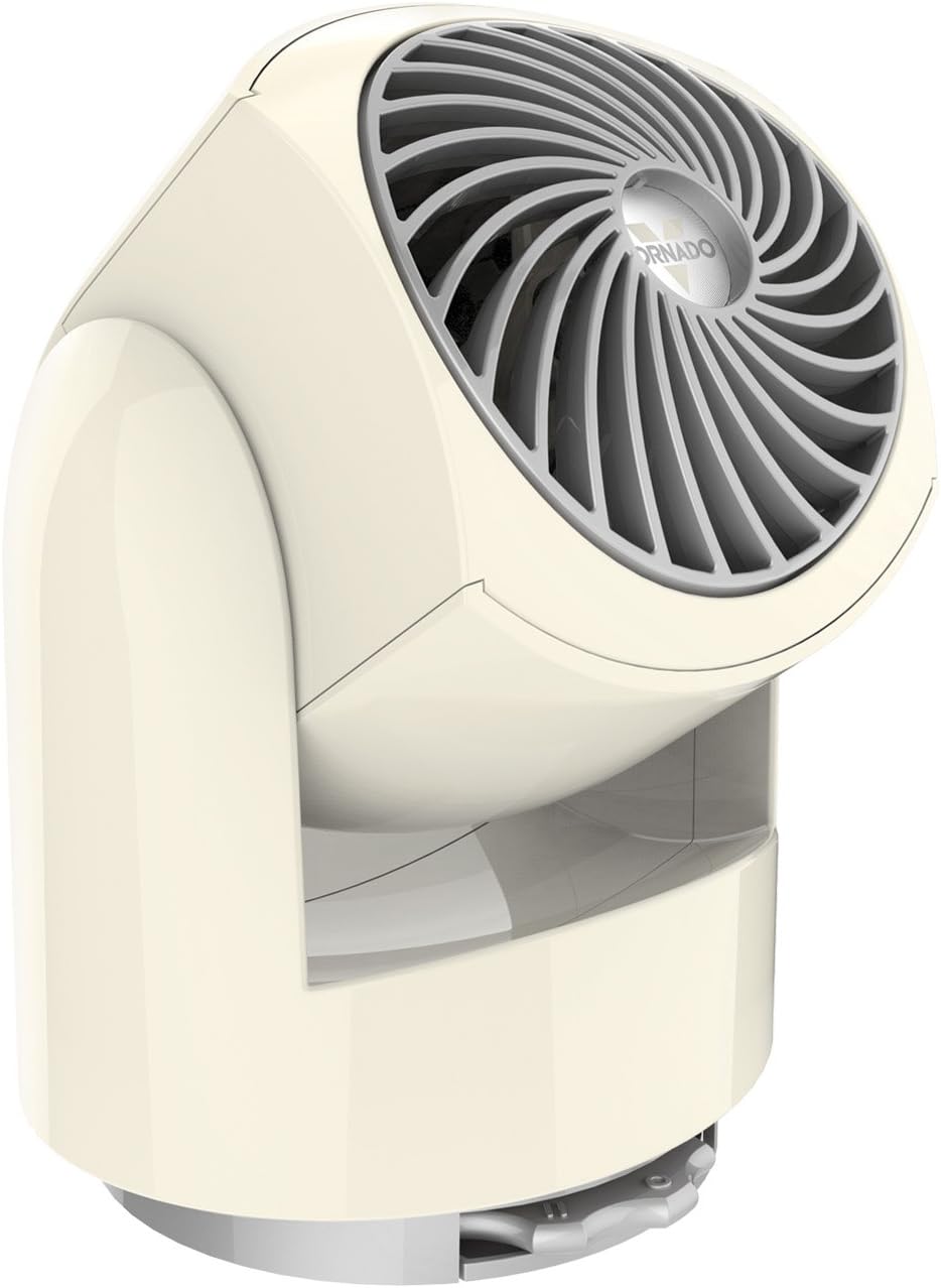 Vornado Flippi V6 Compact Air Circulator Fan, Quiet Portable Travel Fan for Office or Bedroom, Adjustable Head, 2 Speeds, Storm Gray
