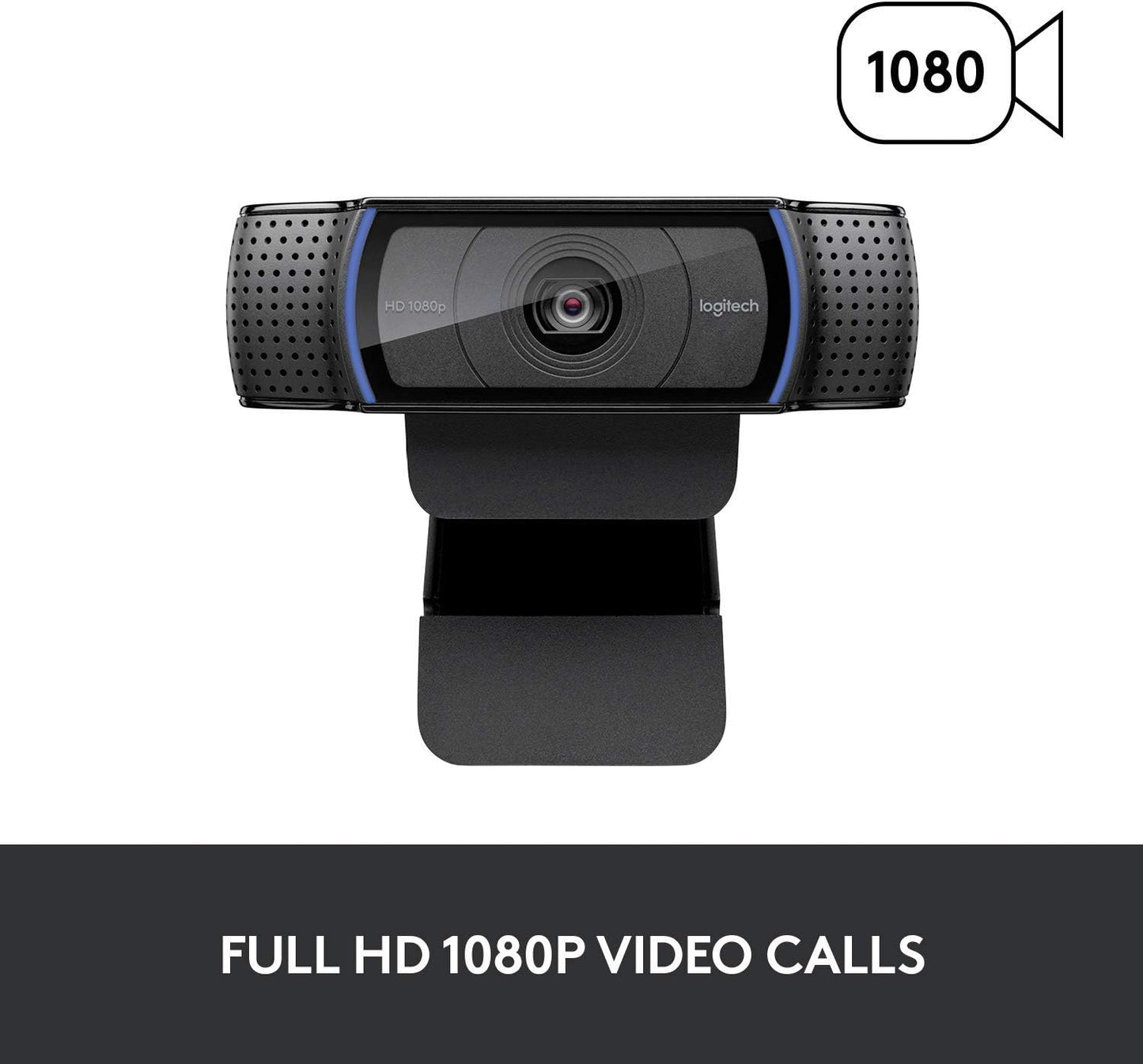 Logitech C920 Hd Pro Webcam (Black) Black