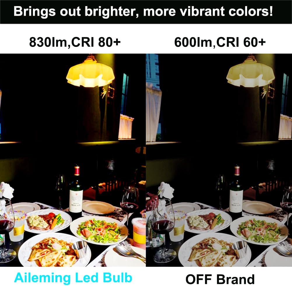 LED Bulb with a 2.4GHz Remote Control, A60 Smart Light Bulb for Lamp, Bedroom, Mood Soothing,12W 1000lm,100W Equivalent,Stepless Dimmable 1% to 100% 2700-6500K,2 Bulb & 1Remote