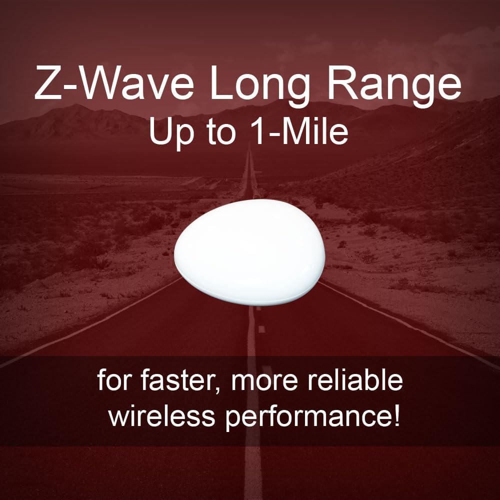 HomeSeer Smart Water Leak Sensor (LS100 G8), 800 Series Long Range Z-Wave Technology, Compatible with HomeSeer, Hubitat, Smartthings & Home Assistant (1)