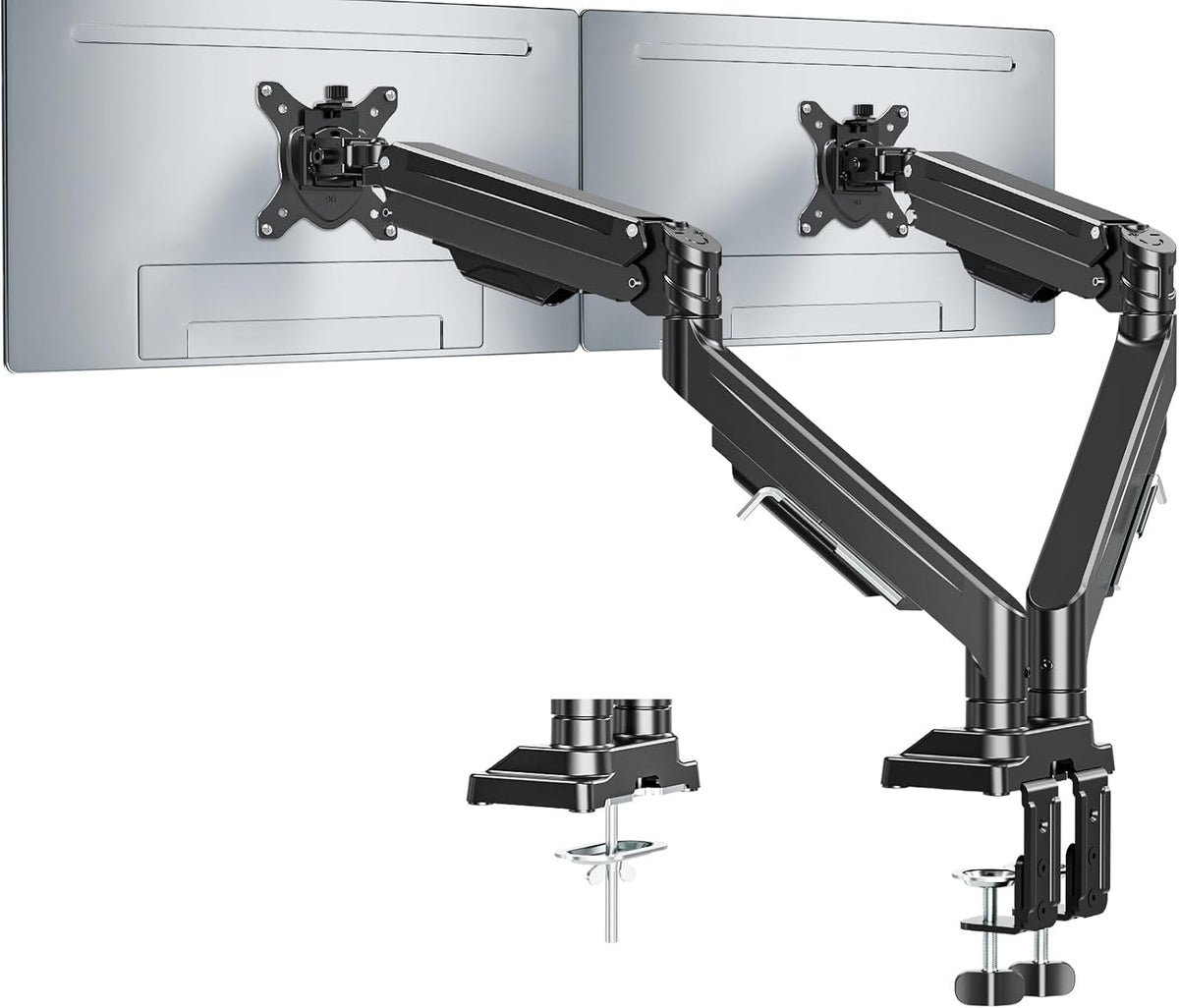 MOUNT PRO Ultrawide Dual Monitor Arm for Max 43" Monitor, Holds up to 33lbs