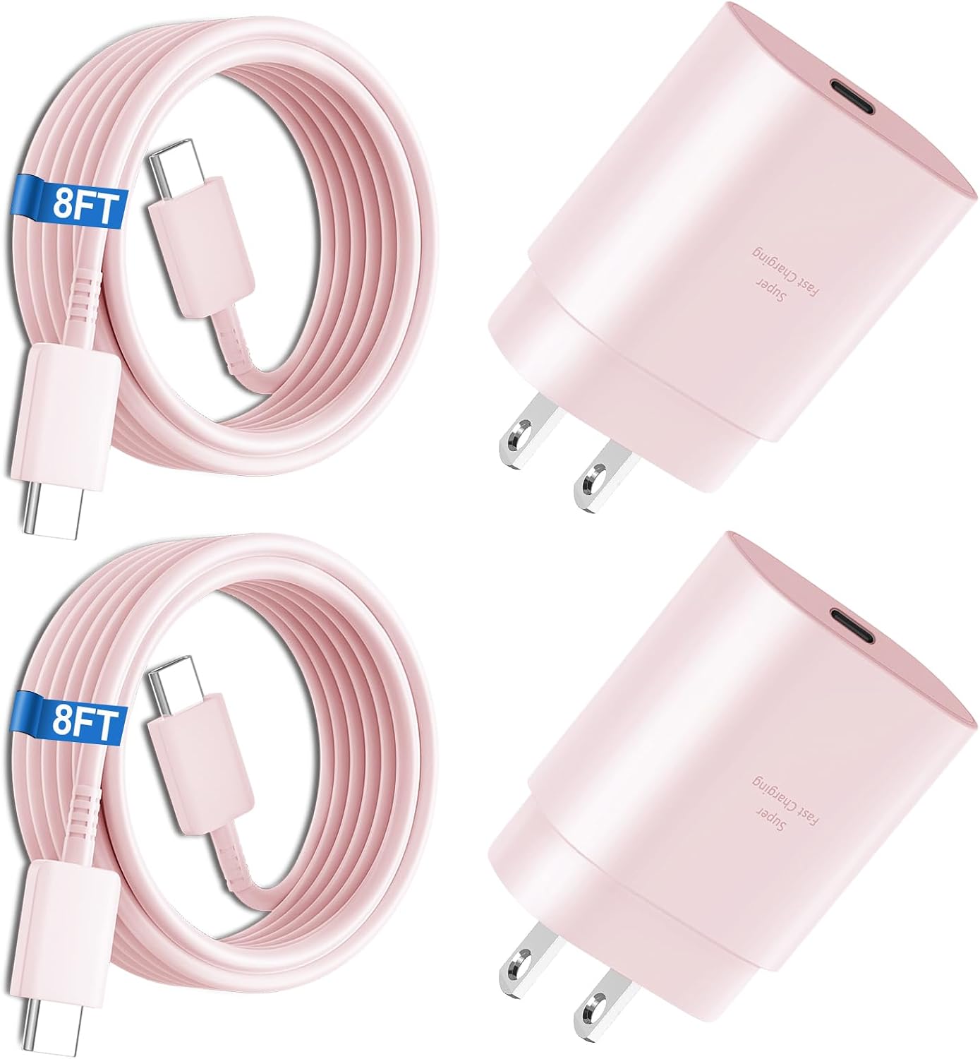 USB C Charger Type C Charger Fast Charging,25W Android Charger for Samsung Super Fast Charger with 10Ft Long USBC Charger Cable Cord for Samsung Galaxy S26 S25 S24 S23 S22 S21/iPhone 17/16/16 Pro Max