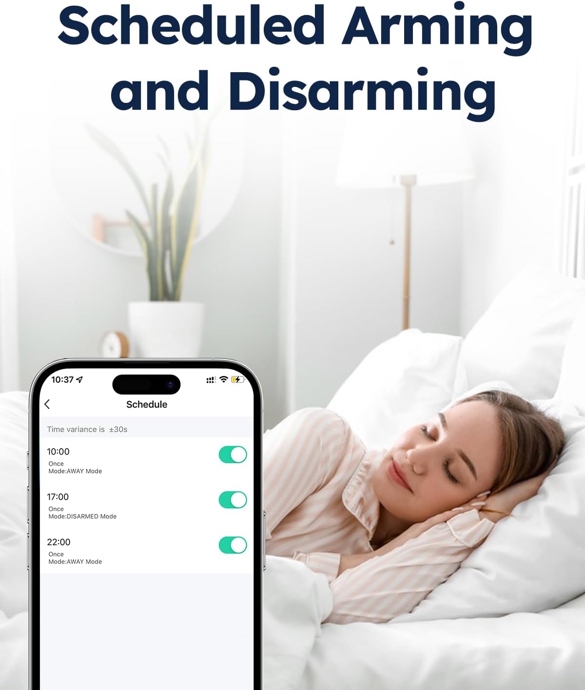WiFi Door Alarm System, 8-Piece DIY Wireless Alarm Kit with Door Sensors | 120dB Alarm, 8-Hour Backup Battery, Real-Time Alerts, Easy DIY Installation, No Subscription, Ideal for Homes & Apartments
