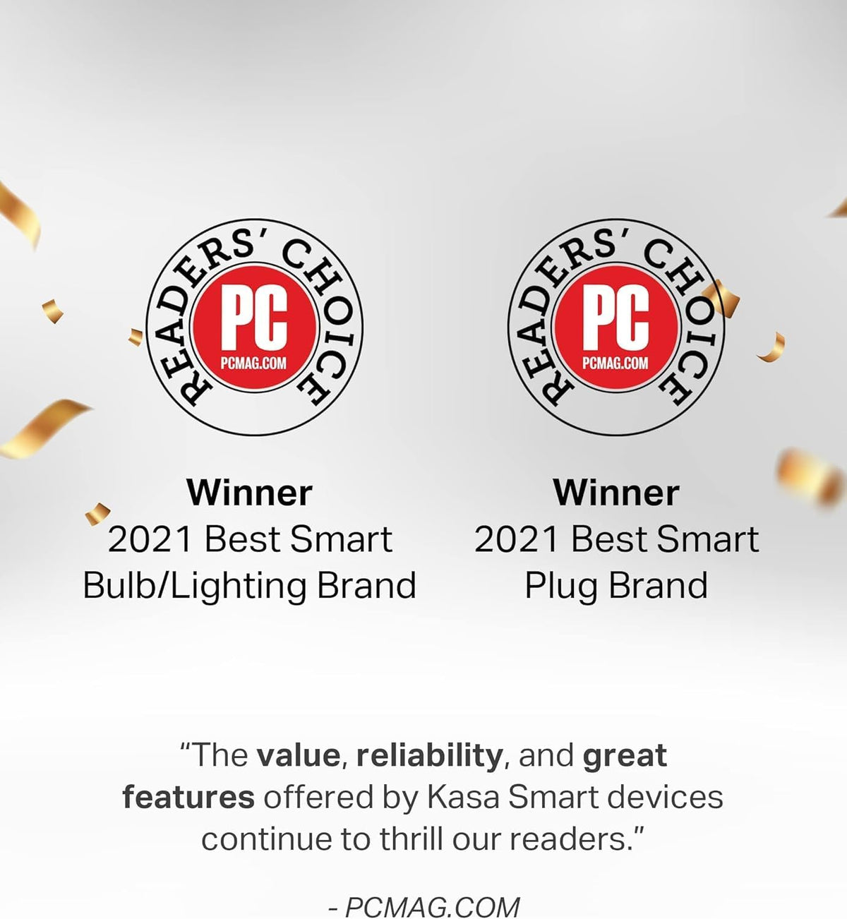 Kasa Multicolor Dimmable Wi-Fi Smart Bulb, A19, KL125P4