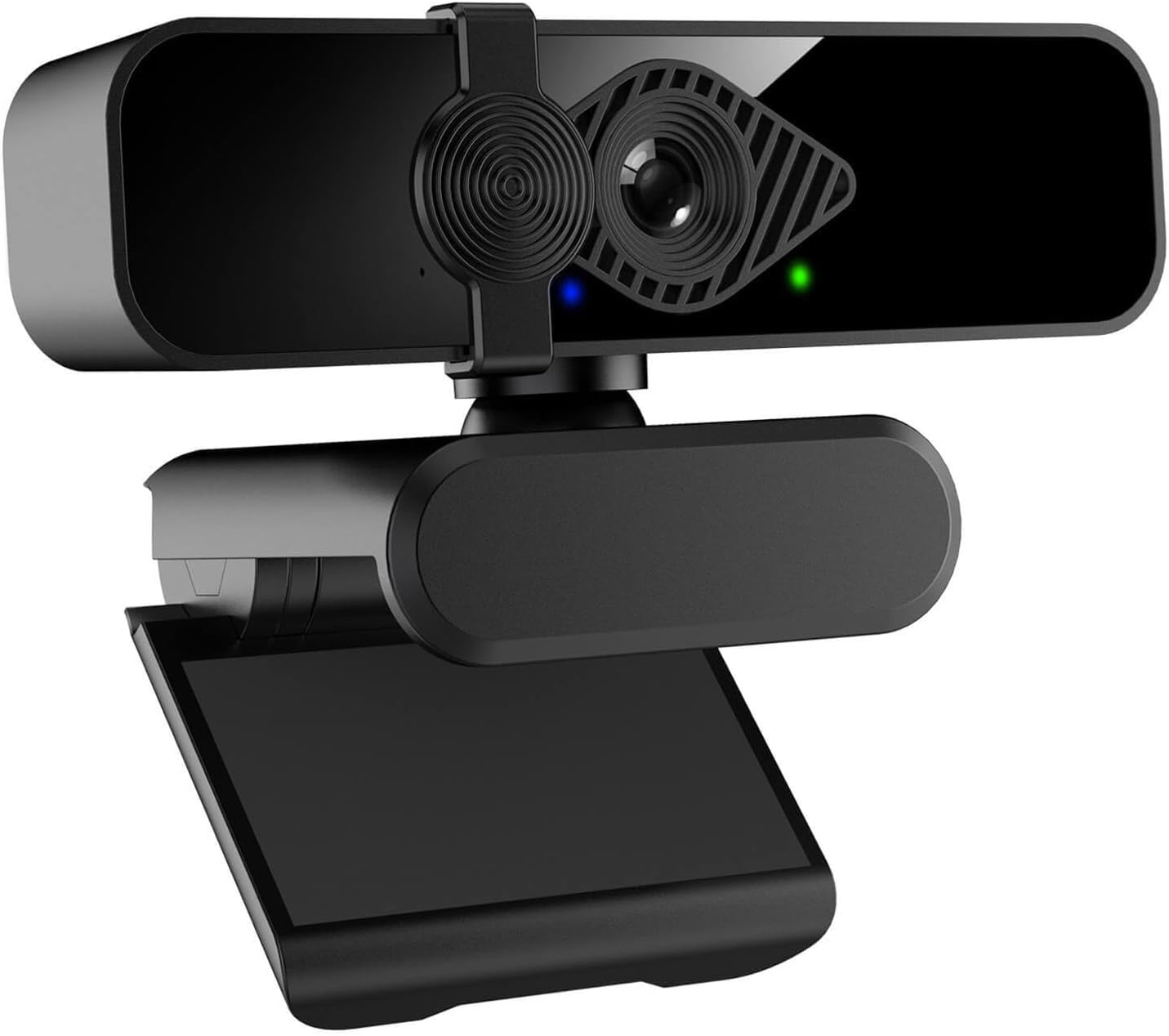 2K Ultra HD Webcam, Computer Camera for PC Monitor Laptop Desktop - External Web Cameras with Microphone, USB C Adapter, Privacy Cover for Video Conferencing, Streaming & Online Learning
