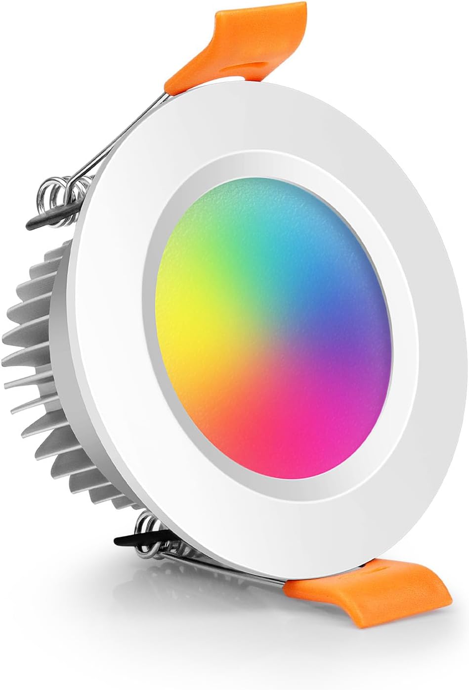 LightingWill 2 Inch LED Recessed Lighting, Smart WiFi LED Downlight, 5W Ceiling Light Compatible with Alexa/Google Assistant, Dimmable RGB & 2700K-6500K, 120V with Driver (1 Pack)