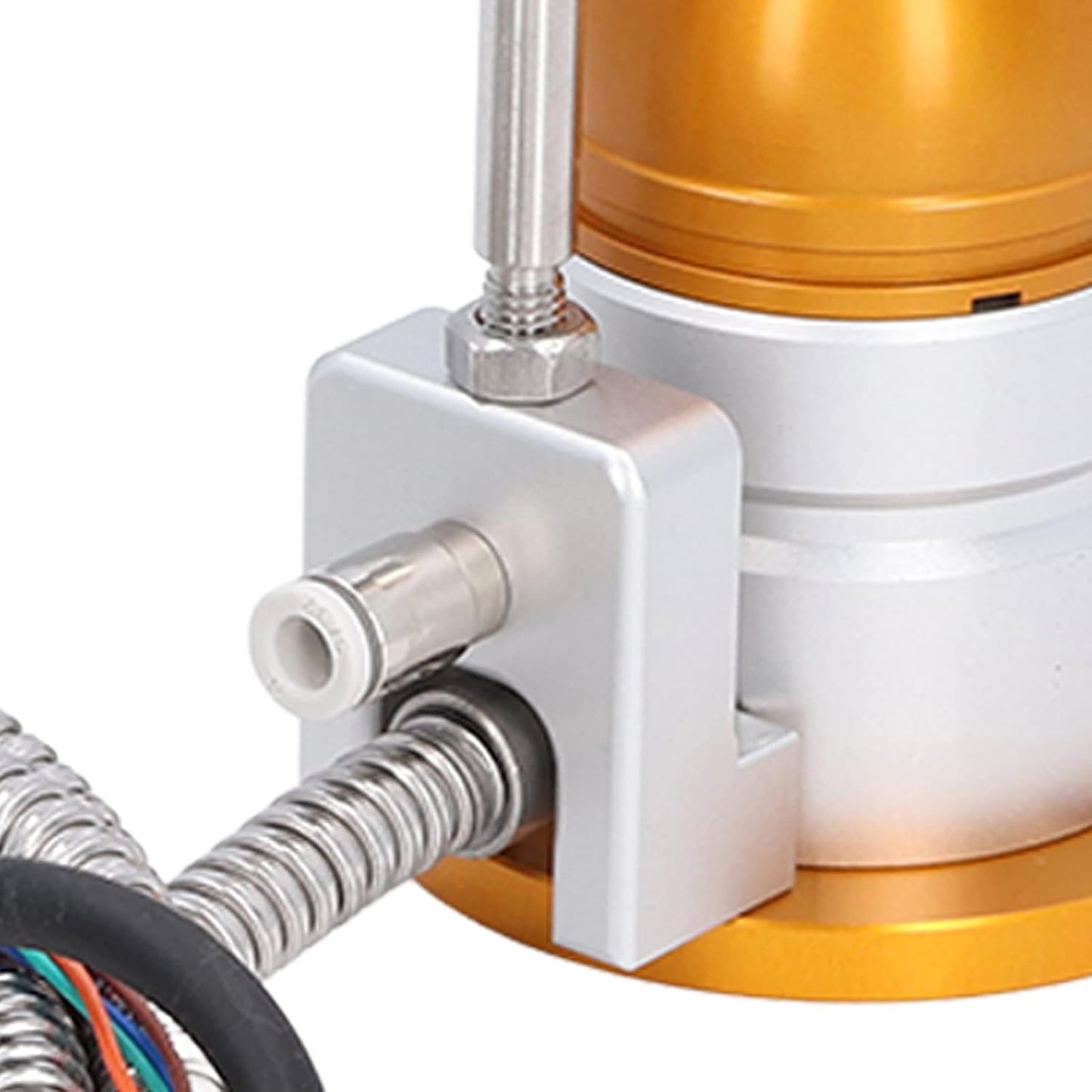 BTER CNC Automatic Tool Sensor Gauge, DC 24V Normally Closed CNC Z Axis Tool Setter, High Accuracy Aluminum Alloy Z Axis Probe Tool Touch Sensor Setting Gauge for CNC Router Engraving Machine