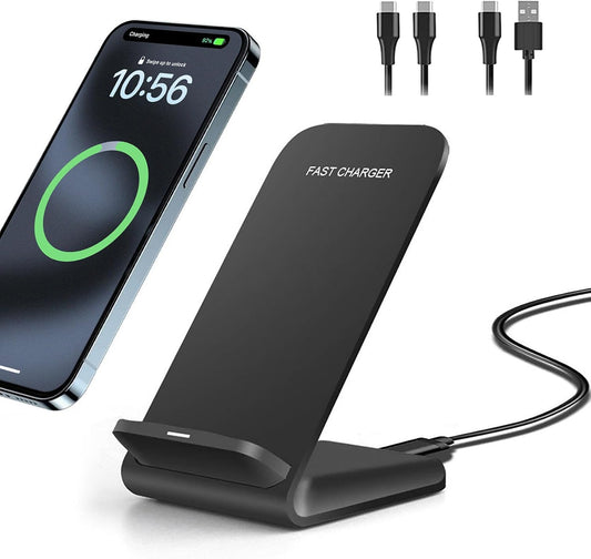 20W Fast Wireless Charger,Wireless Charging Desktop Stand for iPhone/Pixel