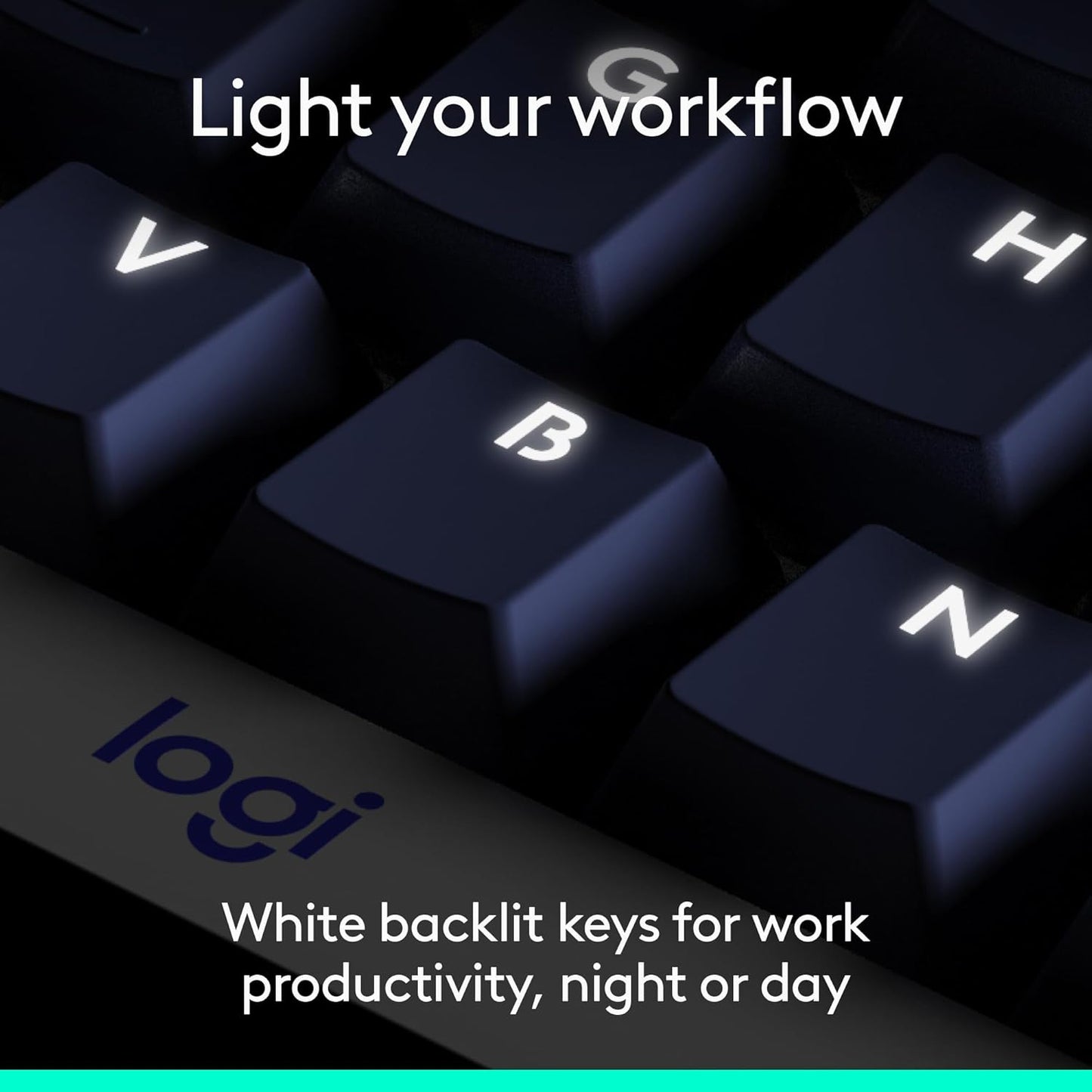 Logitech Alto Keys K98M Wireless Mechanical Gasket Keyboard - Graphite | Customizable, clicky, vibration absorbing gasket, white backlit keys, Bluetooth, USB-C charging, for PC, Mac, Laptops