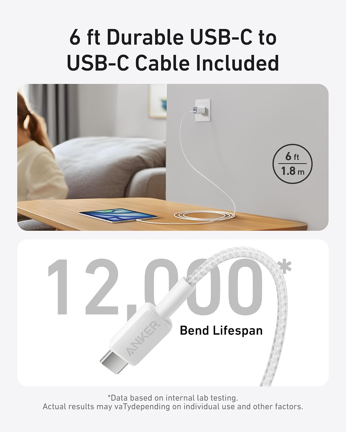 Anker Nano Phone Charger, 30W Portble and Foldable USB C GaN Charger | For iPhone 17/17 Plus/17 Pro Max/16/16 Plus/16 Pro Max/15 Pro Max, Galaxy, iPad, and MagSafe-Compatible Accessories