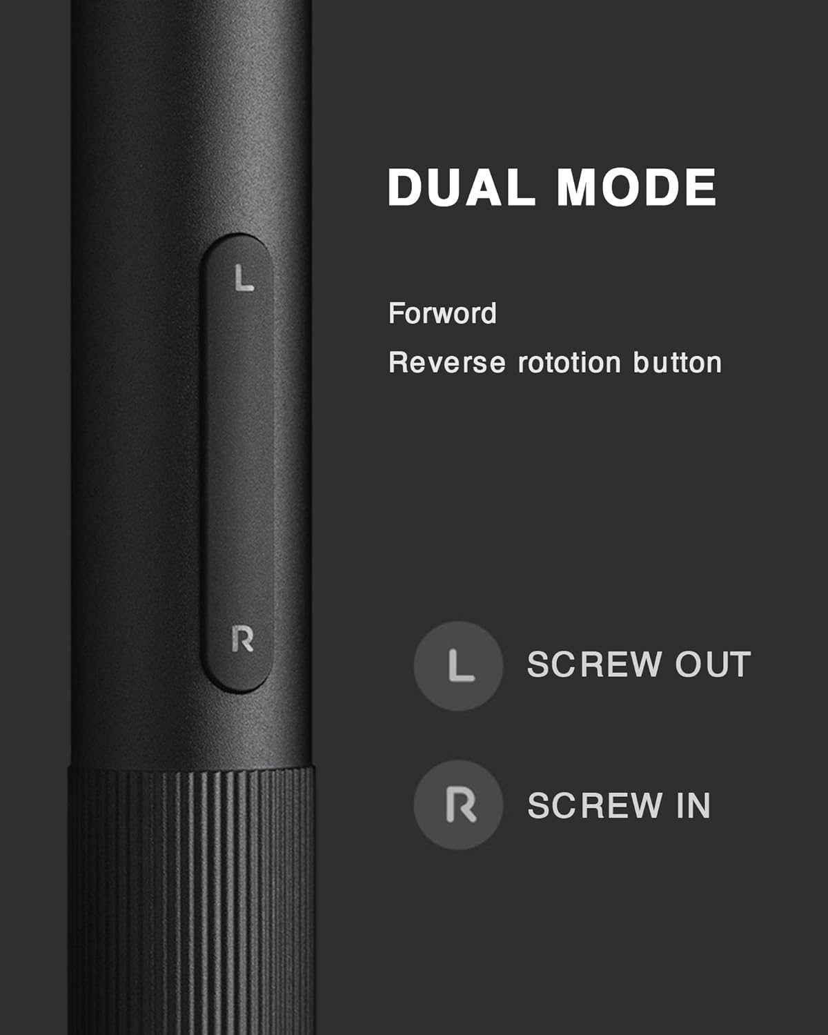 XIAOMI Electric Precision Screwdriver, All-Metal Gearbox, Powerful Magnetic Motor, Rechargeable Lithium Battery, S2 Steel Screwdriving Bits, Type-C Charging, Aluminium Alloy Case, Grey