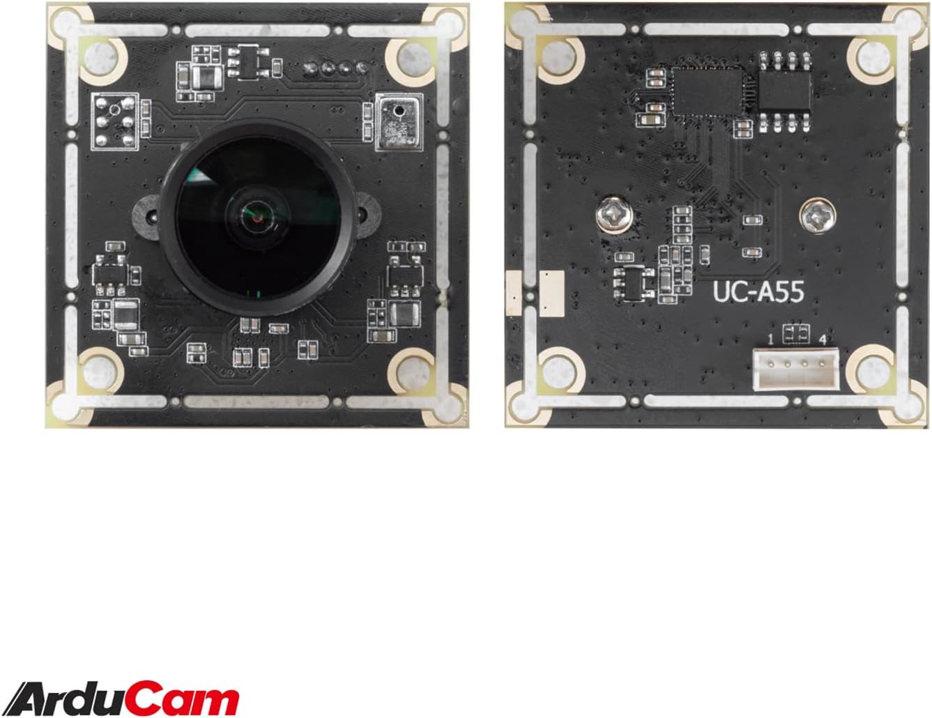Arducam 5MP Wide Angle USB Camera for Computer, 1/4" CMOS OV5648 Mini UVC USB2.0 Video Webcam with Microphone, with 3.3ft/1m Cable