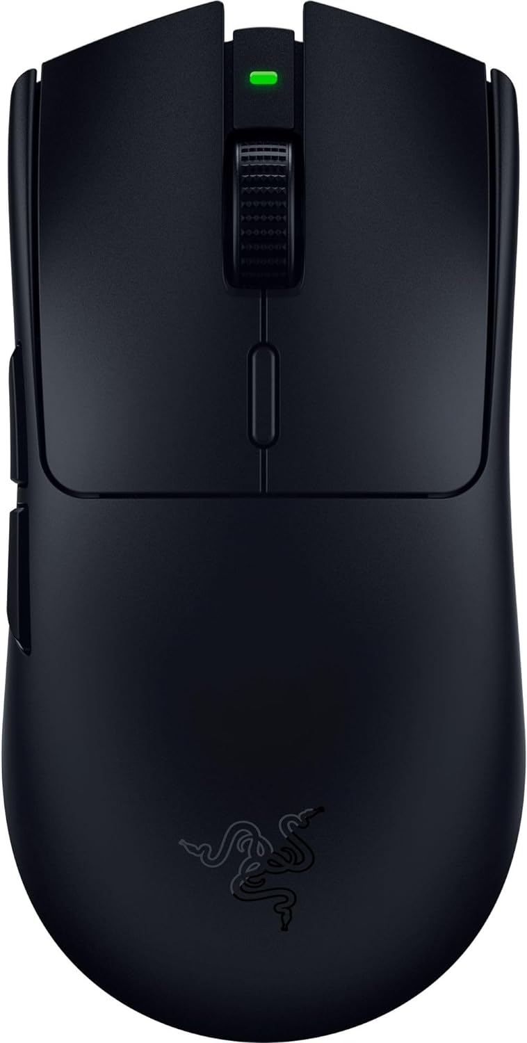 Razer Viper V3 HyperSpeed Wireless PC Gaming Mouse, 82g, Black | 30K DPI Optical Sensor, Up to 280 Hr Battery Life, Mechanical Switches Gen-2, 6 Programmable Buttons, 1 x AA Battery included