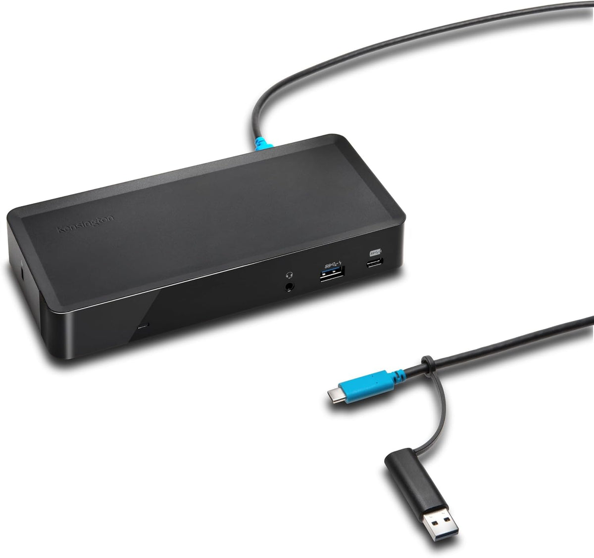 Kensington DisplayLink 4K Docking Station, Triple 4K for MacBook Pro/Air M1/M2/M3/M4, 14ports, 3xHDMI/3xDisplayPort,4xUSB A,2xUSB C 3.2, Ethernet, Audio, 100W PD (K33621NA)