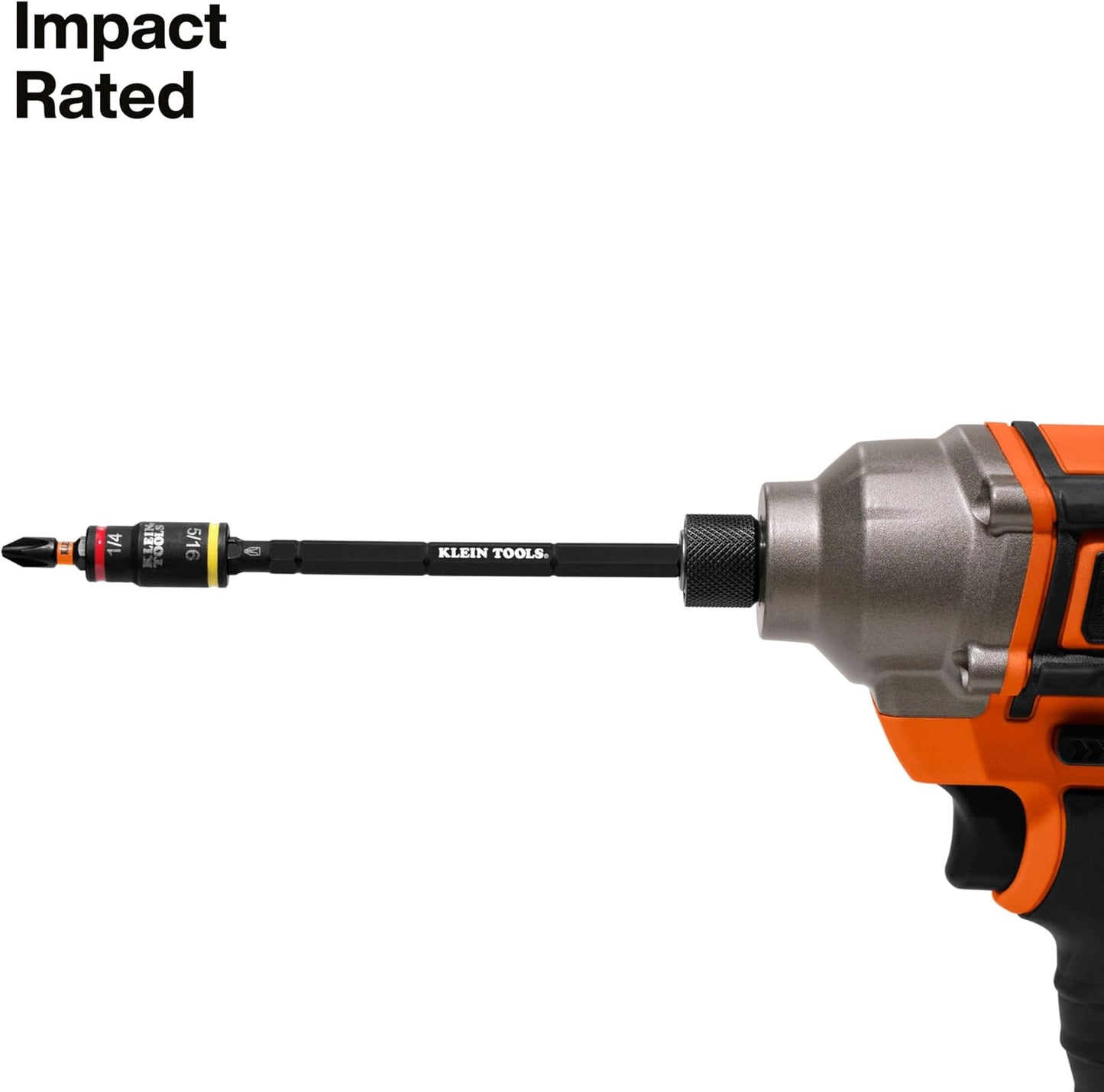 Klein Tools 32304 Screwdriver, 14-in-1 Adjustable Screwdriver with Flip Socket, HVAC Nut Drivers and Bits, Impact Rated