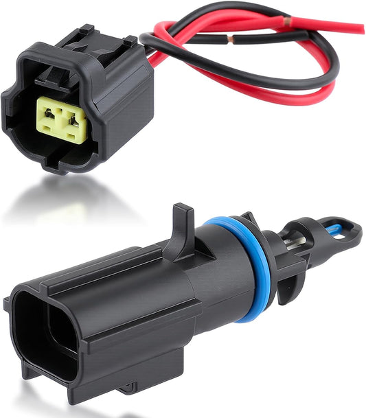 AUTOKAY 56028364AA Air Charge Temperature Sensor Fit for Jeep Wrangler Liberty Grand Cherokee Commander for Dodge Ram 1500 Journey Dakota Avenger For Chrysler Sebring 300 200 2001-2020 W/Wire Harness