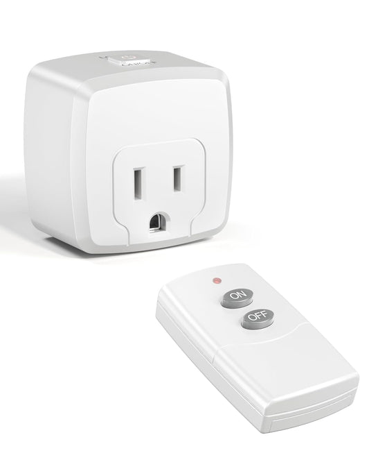 HBN Remote Control Outlet Plug Remote Switch Outlet