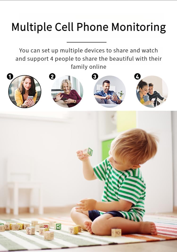 Mini Wireless Security Camera, 4K HD Small Magnetic Home WiFi Camera Nanny Cam with Motion Detection, Cloud & SD Storage, Night Vision, Tiny Cameras for Home Pet Baby Office Indoor Outdoor