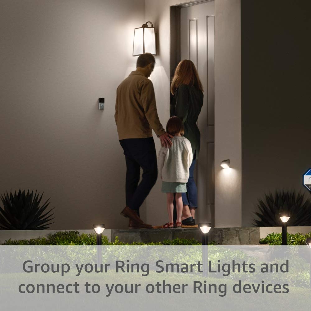Ring A19 Smart LED Bulb — Energy-efficient with 800 lumens of white light, works with Amazon Sidewalk, White