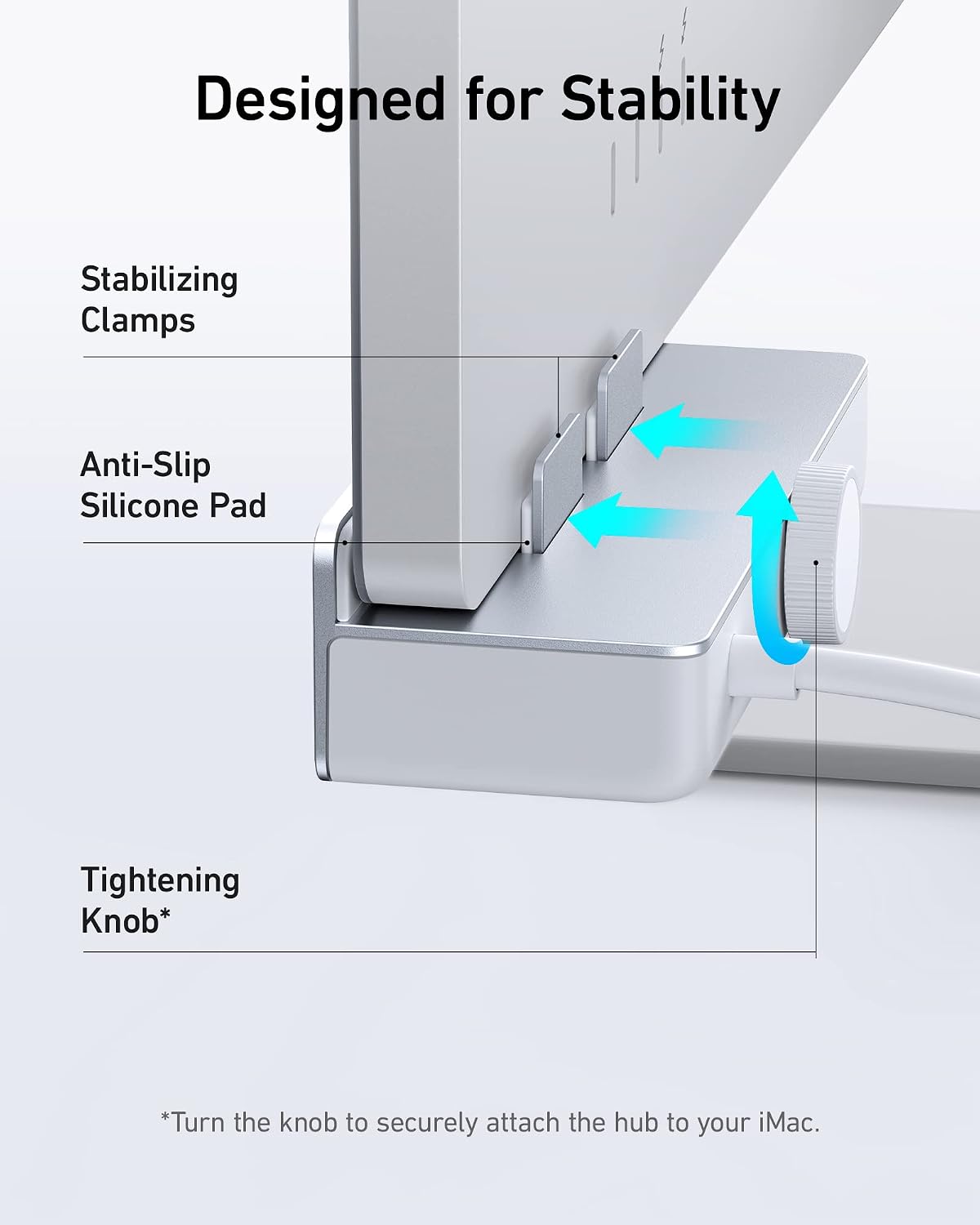 Anker USB-C Hub, 5-in-1 Hub for USB-C iMacs, 10Gbps USB-C and USB-A Ports