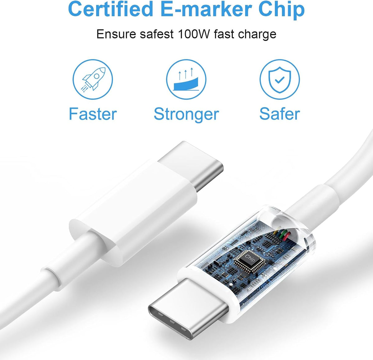 iPhone 18 17 16 15 Charger Fast Charging 10FT Extra Long Cord USB C Charger
