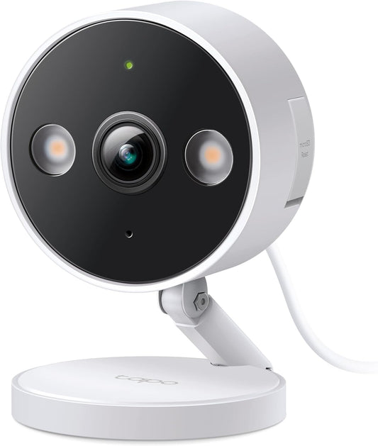 Tapo 2K+ Indoor/Outdoor Wired Security Camera, Baby Monitoring, C120