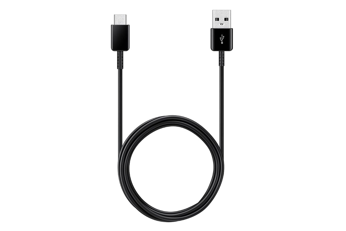 USB A to C Cable - 1.5m - Black - Samsung