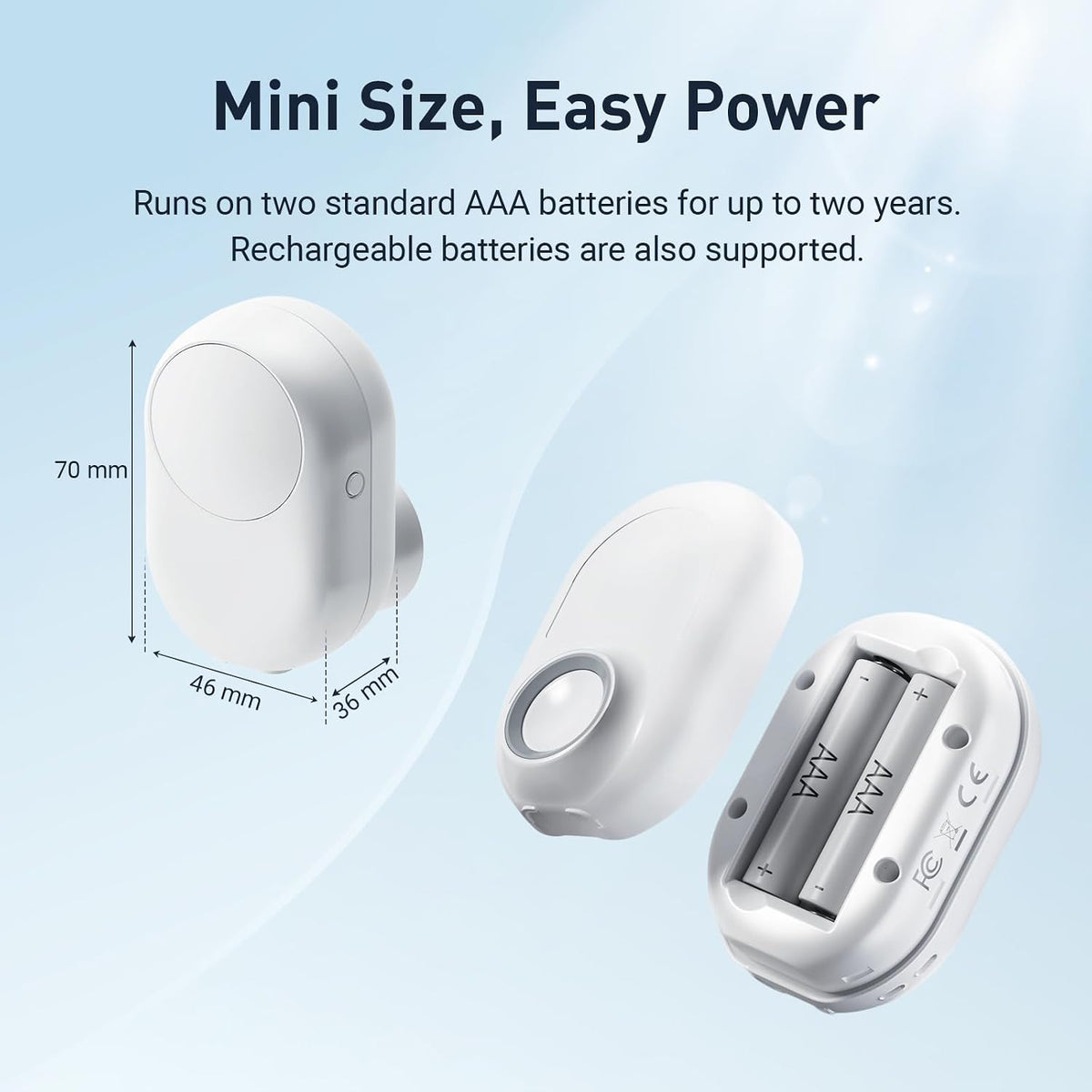 5-in-1 Presence Sensor LWR02, PIR + mmWave Radar, Matter Over Thread