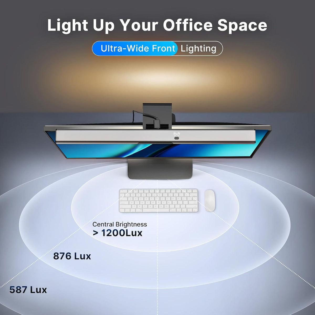 LED Monitor Light Bar, Computer Monitor Lamp for Home Office & Gaming