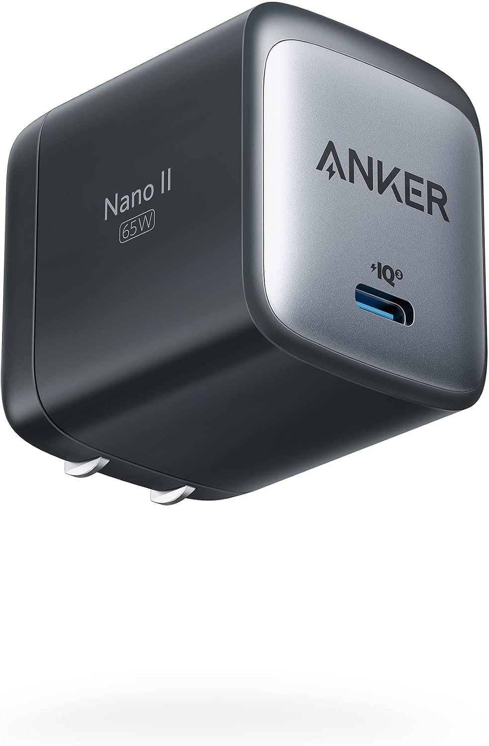 Anker Nano USB C Charger,65W GaN II PPS Fast Compact Foldable Charger for MacBook Pro, Galaxy, Dell, iPhone 17/16, iPad Pro, and More | For iPhone 17/17 Plus/17 Pro Max/16/16 Plus/16 Pro Max/15 Pro Max/iPad Pro, MacBook Pro and More