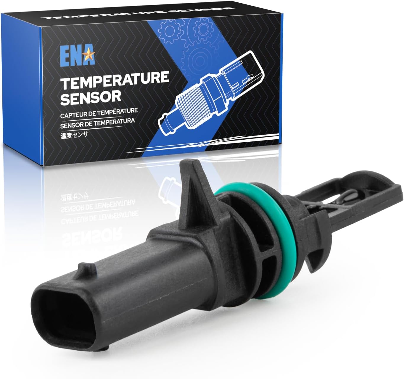 ENA Intake Air Temperature Sensor Compatible with Jeep Ram Dodge Chrysler Wrangler Grand Cherokee 1500 Classic ProMaster 2500 C/V Challenger 300 Pacifica 3.6L V6 2015 2016 2017 2018 Replaces AX241