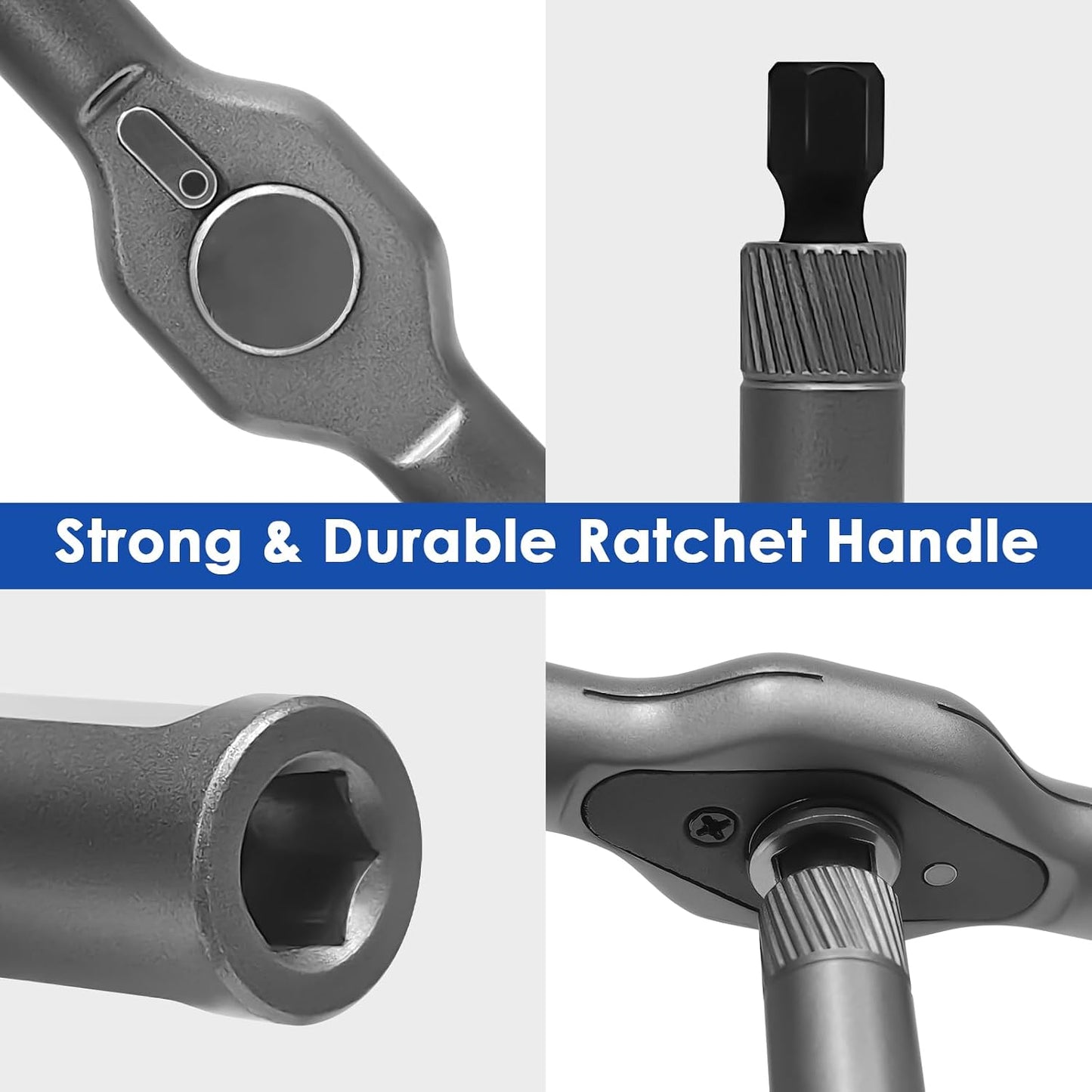 24 in 1 Magnetic Ratchet Screwdriver Set, Multi Precision Repair Tool Kits | Detachable Handle & Multi Bits, Portable DIY Hand Tool Kit for Gifts, Computer, Bicycle, Furniture, Electronics