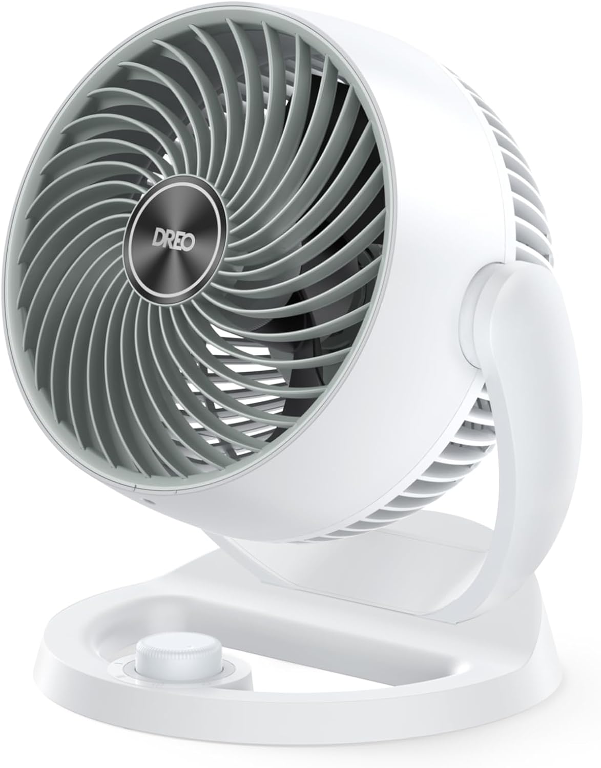 DREO Fan for Bedroom, 12 Inches, 70ft Powerful Airflow, 25db Quiet Table Air Circulator Fans for Dorm Room, 120° Adjustable Tilt, 3 Speeds, Desktop Fan for Home, Office, Kitchen