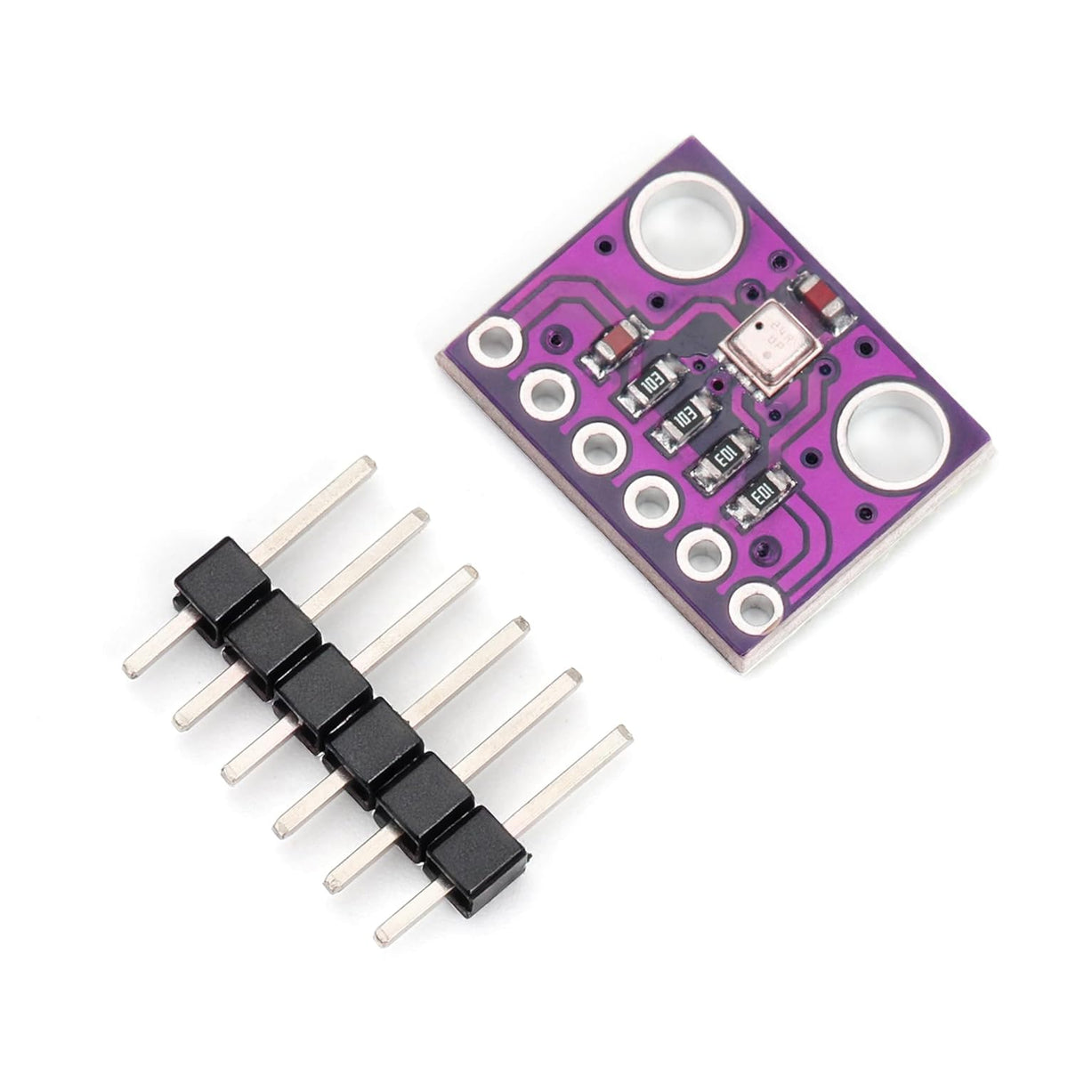 2PCS BME280 5V Sensor Module Atmospheric Pressure Temperature Humidity Sensors I2C SPI Breakout GY-BME280