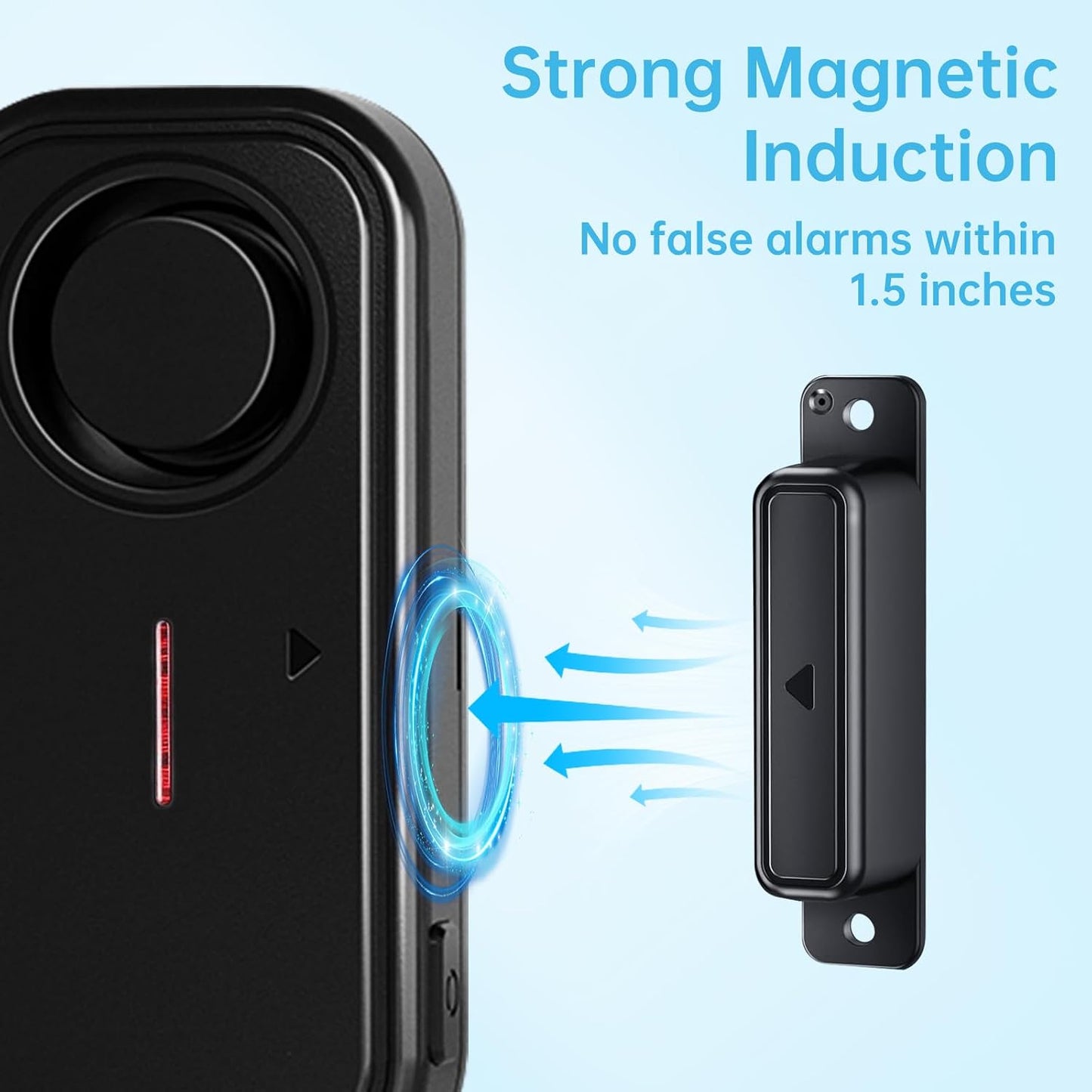 HENDUN Upgraded Window and Door Alarm with Remote, Pool Alarm for Kids Safety, IP66 Waterproof Indoor/Outdoor Home Security Sensor, Wireless Doorbell Chime/Buzzer When Opened Loud