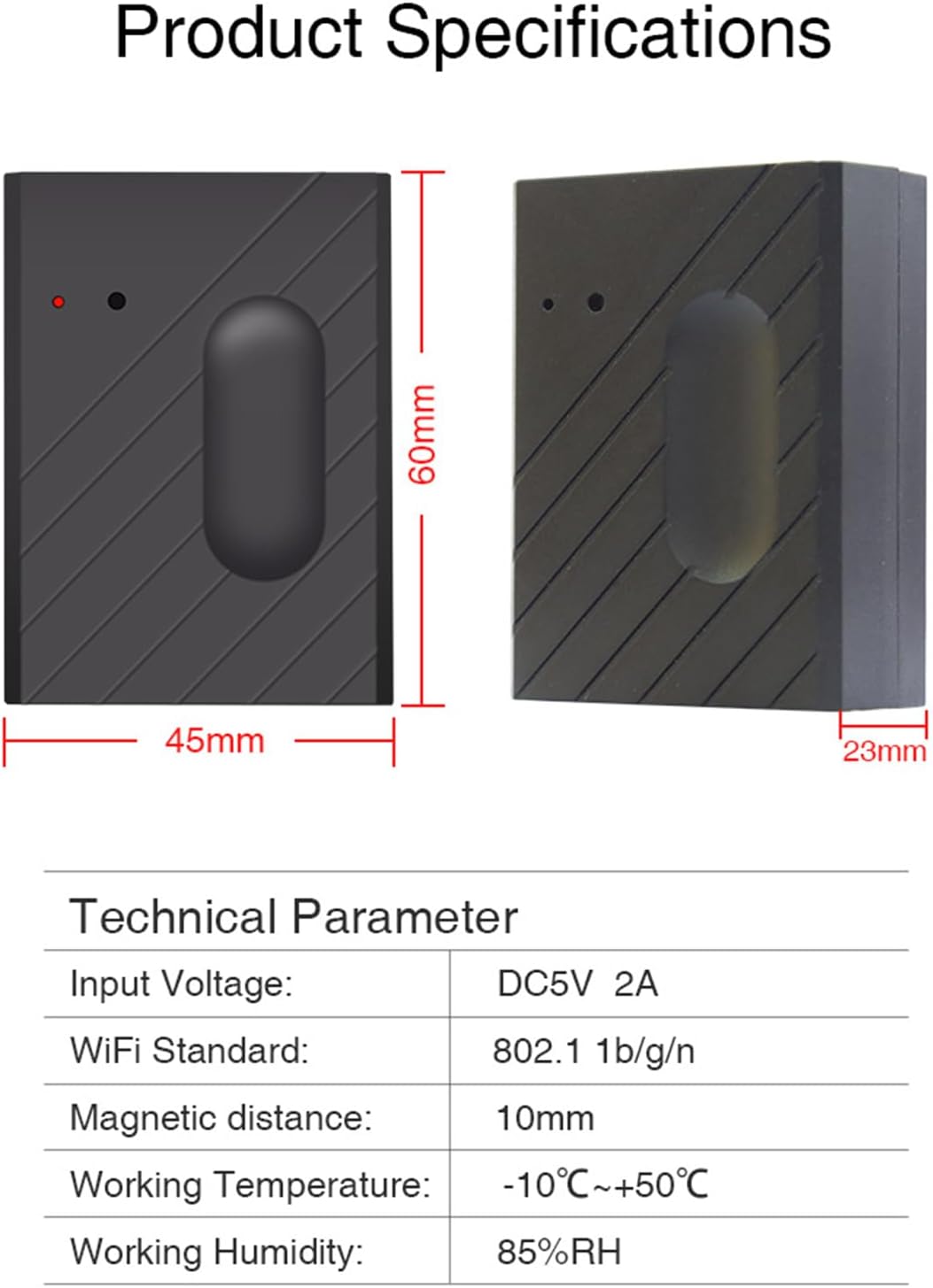 Wengart WiFi Garage Door Controller for Smart Home DIYers to Stop Yellow Learn Button Compatibility Issues via Tuya Smart Life Real Time Magnetic Sensor Feedback Kit
