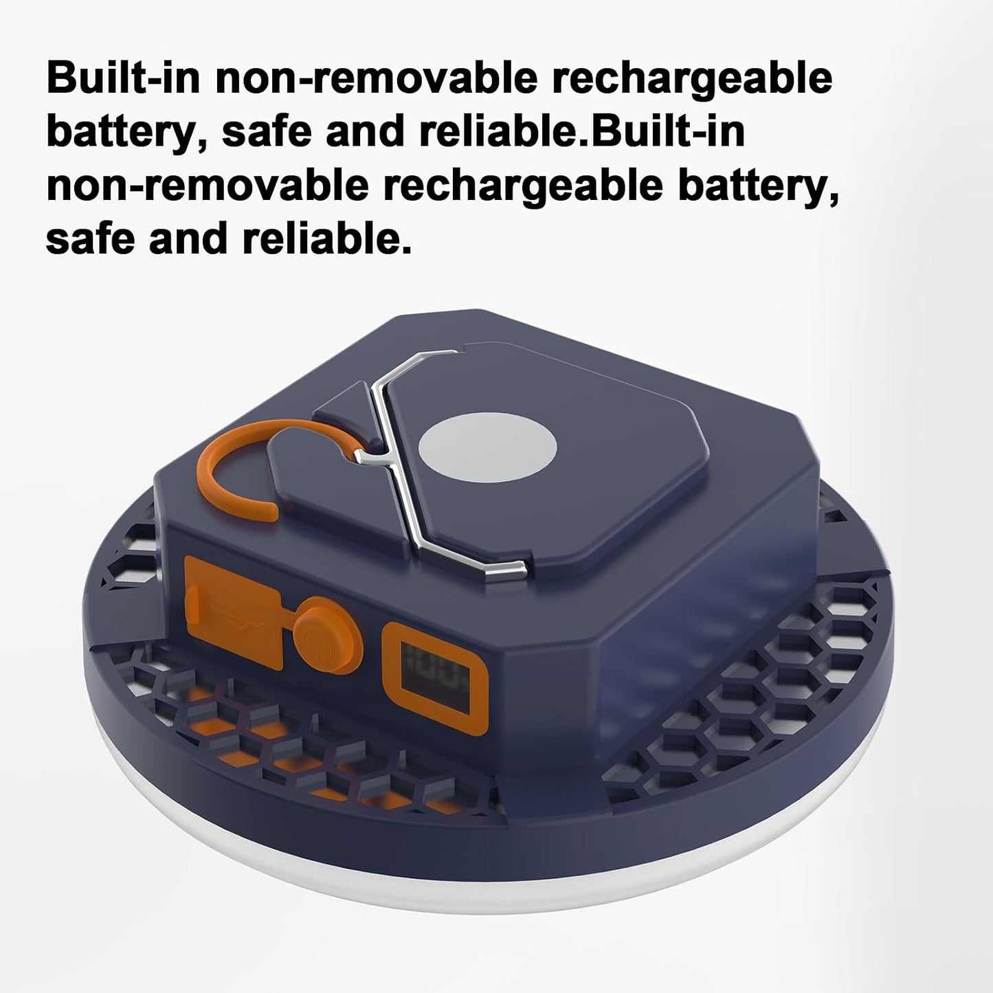4000LM Flashlight Portable LED Camping Lantern Light 30W with Digital Display and Magnet , IPX5 Waterproof Tent Lights Light for Parents Christmas Gift
