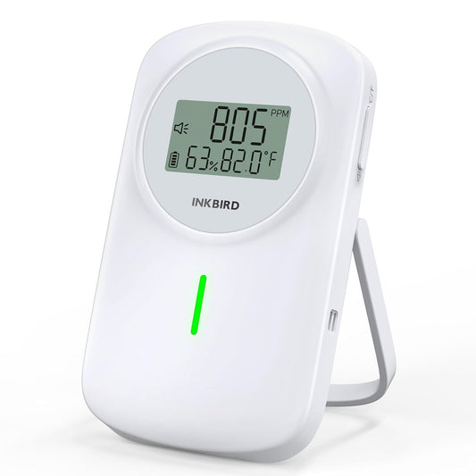 INKBIRD Indoor Air Quality Monitor Ndir CO2 Detector in Home, Room