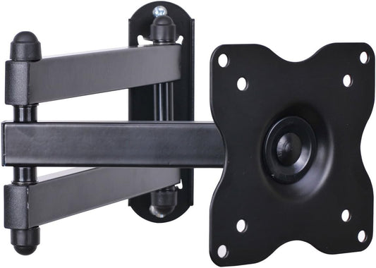 VideoSecu ML12B TV LCD Monitor Wall Mount Full Motion 15 inch Extension Arm Articulating Tilt Swivel for Most 19"-31" LED TV Flat Panel Screen with VESA 100x100, 75x75 1KX