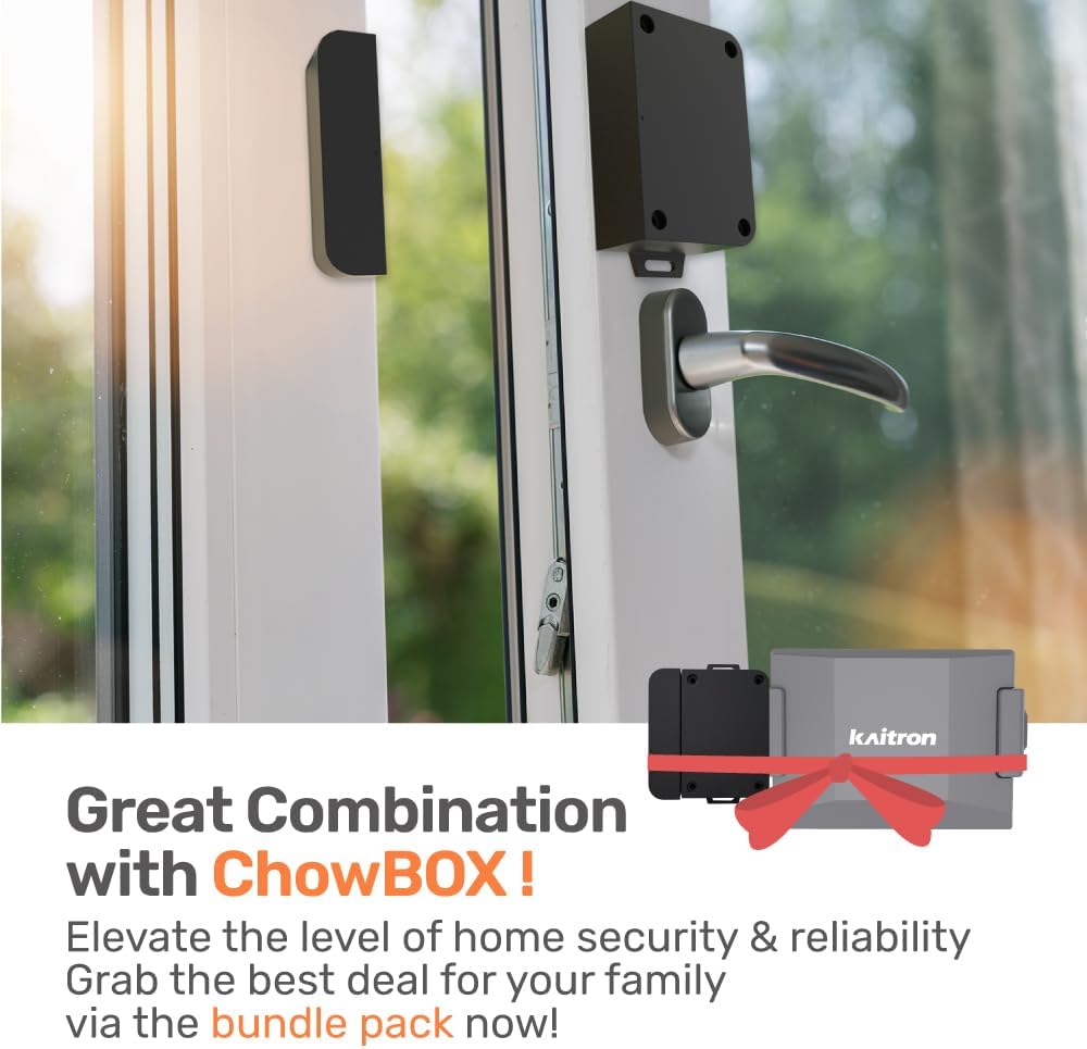 TMT SN1 Wireless Smart Door Sensor, WiFi Window Alarm Sensor Up to 164 Feet, Wireless Contact Sensor for Home Security, Smart Home Devices Compatible with with ChowBOX