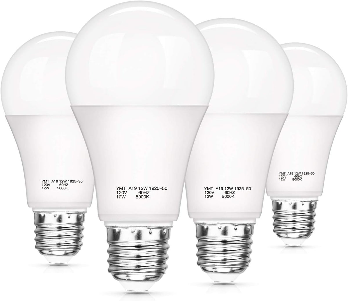 Dusk to Dawn Light Sensor Bulbs, A19 12W(100 Watt Equivalent) LED Bulbs
