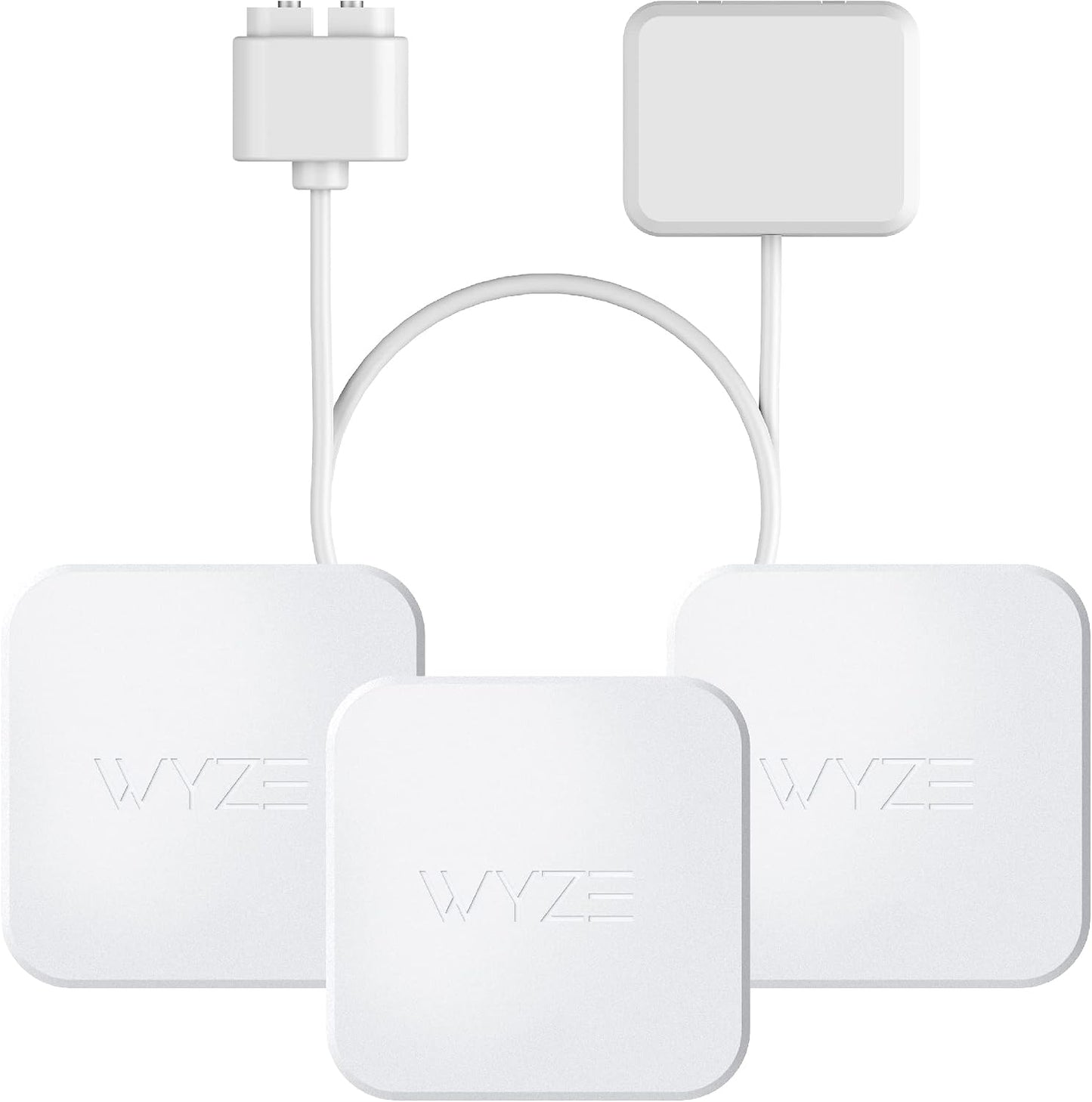 Wyze Home Security System Entry Sensor - Window and Door Entry Protection (3-Pack) Wyze Sense Hub required