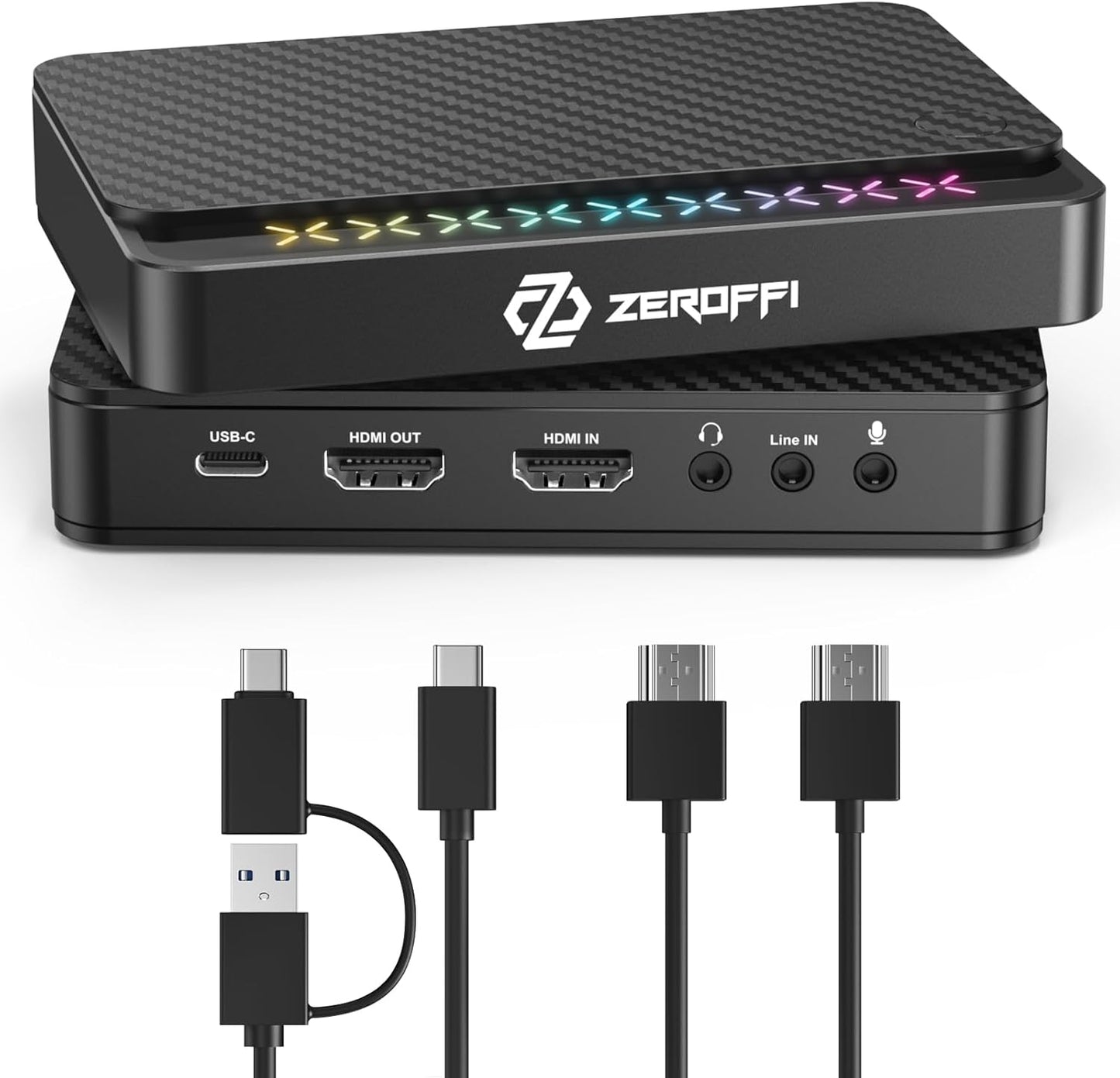 4K Capture Card for Streaming, USB 3.1 Video Capture Device for Streaming and Recording, Support HDR/VRR with Low Latency for PS5, Xbox, Nintendo Switch in OBS, Compatible with PC/Mac