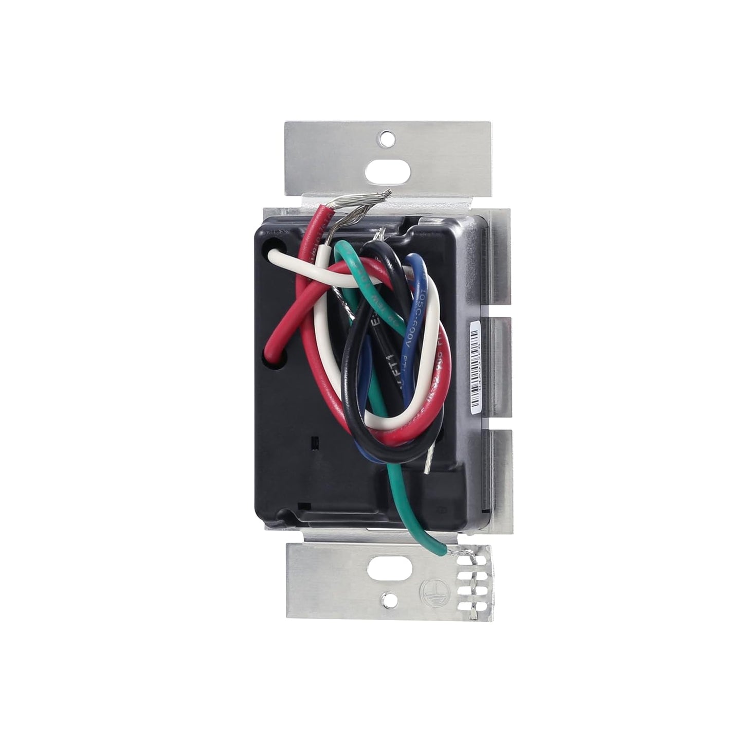 Lutron Caseta Smart Light Switch for Lighting and Fans (Smart Hub Required) | For Caseta systems, smart switch for any bulbs, 6 amp, single-pole/3-way, neutral required, PD-6ANS-IV, Ivory