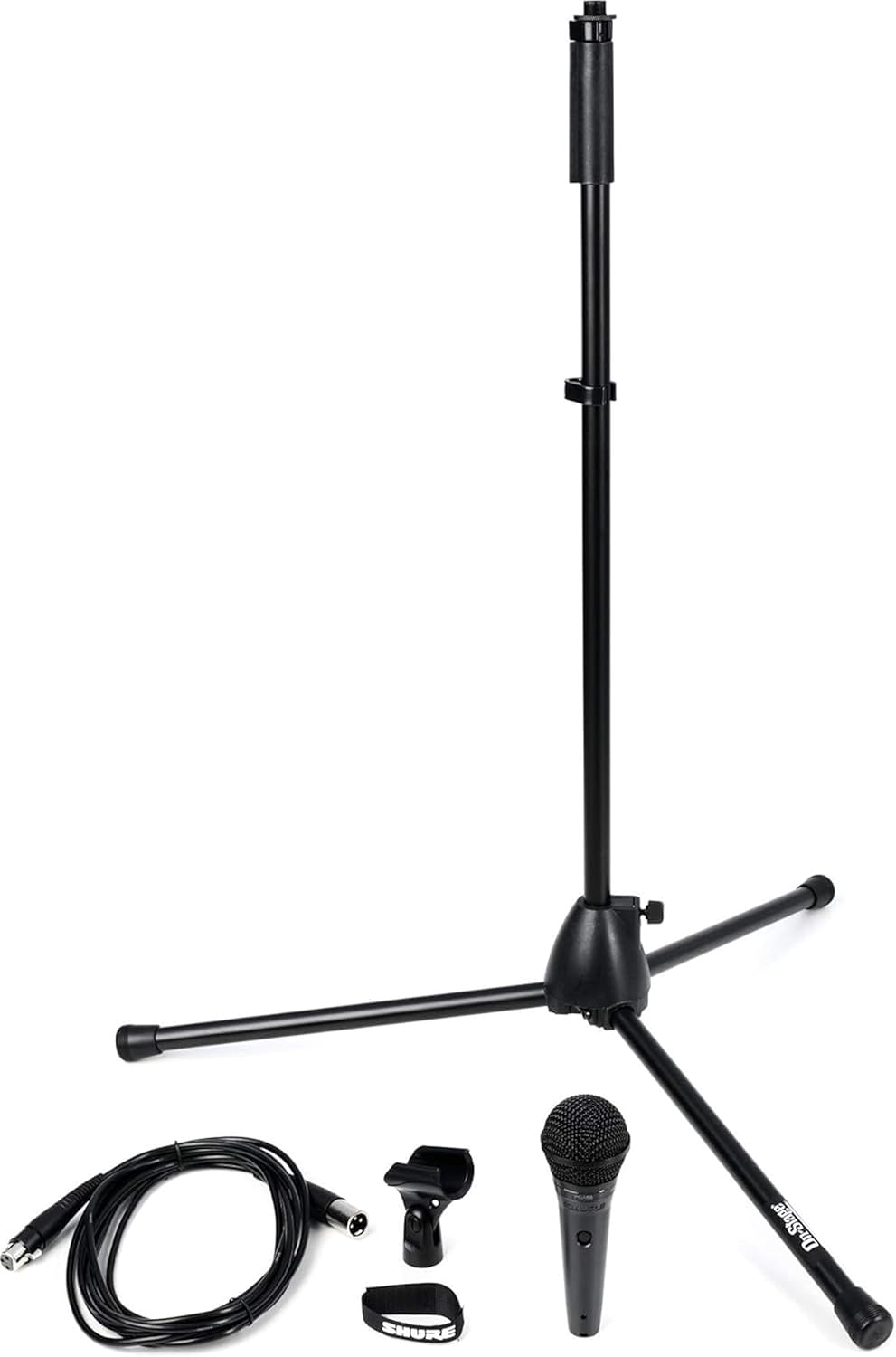 Shure PGA58 Dynamic Microphone - Handheld Mic for Vocals with Cardioid Pick-up Pattern, Discrete On/Off Switch, Stand Adapter and Zipper Pouch (PGA58-XLR)