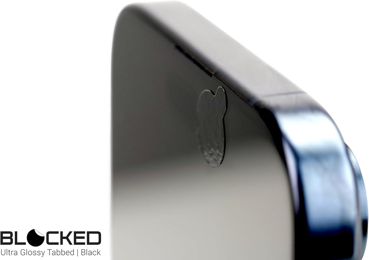 BLOCKED Original Vinyl Webcam Cover Stickers | 456 Restickable & Stackable Privacy Covers | for All Camera-endable Devices | Multi Finishes, Colors, & Sizes | 6-Pack Variety