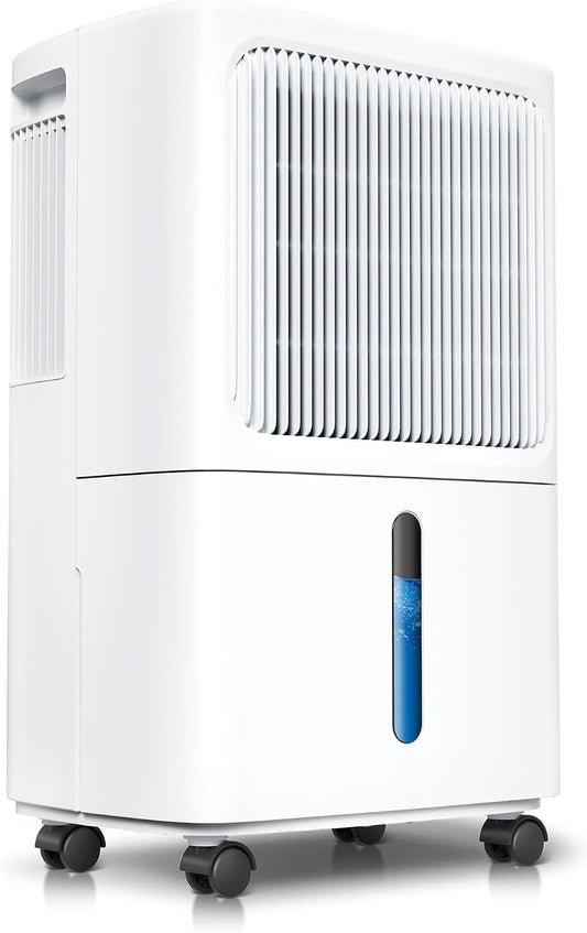 Quiet Dehumidifier for Basement, 2,500 Sq.Ft, MAX 34 Pint