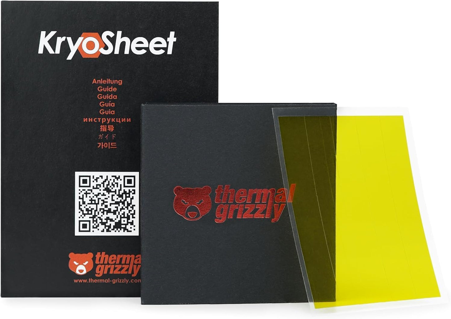 Thermal Grizzly KryoSheet (33x33x0.2mm) – Ultra High Thermal Conductivity Graphene Thermal Pad – Perfect Alternative for Thermal Paste on CPU/GPU/PS4/PS5/Xbox – Made in Sweden