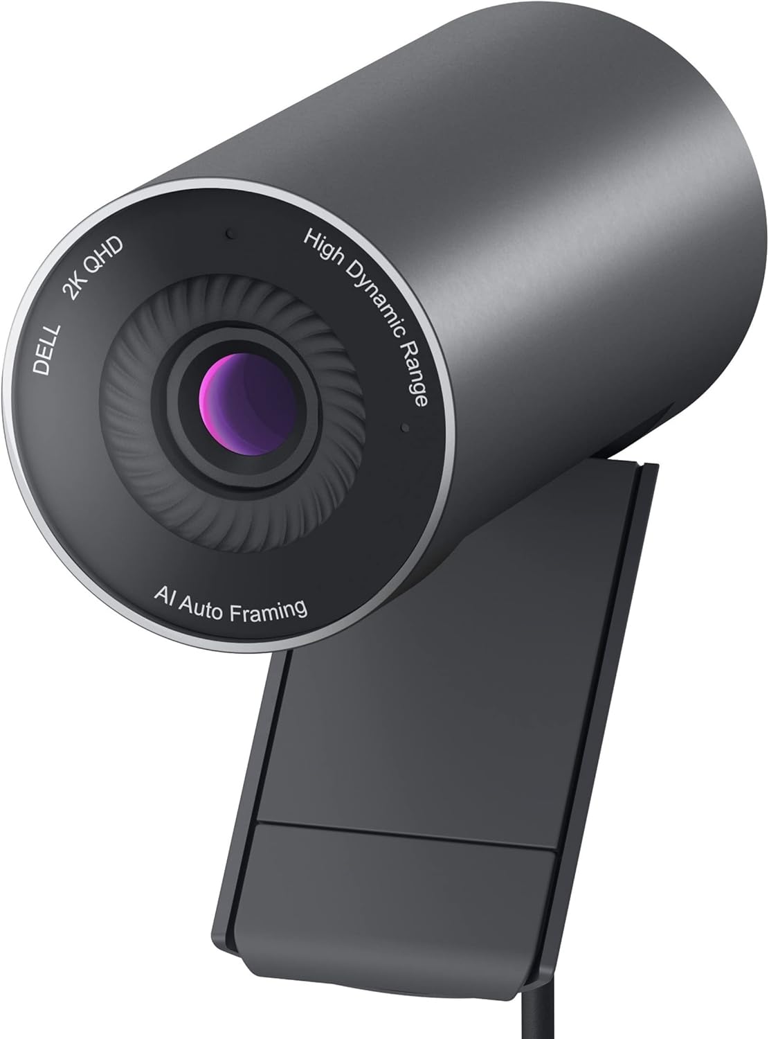 Dell 4K UHD Webcam WB7022, Sony Sensor, Teams Certified | Advanced AI auto framing